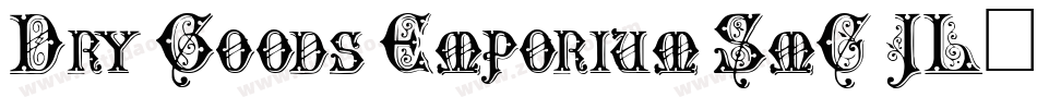 Dry Goods Emporium SmC JL字体转换
